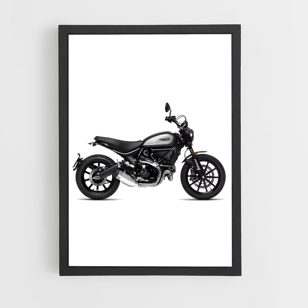 Poster Moto Évasion – affiche Ducati (vue 2)